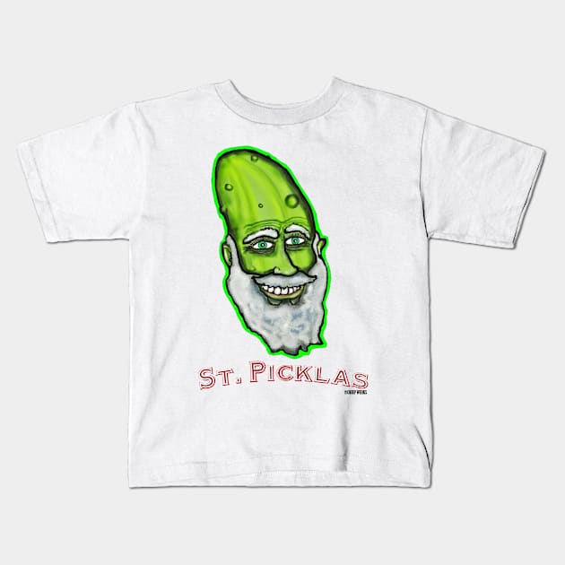 The Legendary St. Picklas Kids T-Shirt by maroonbeard